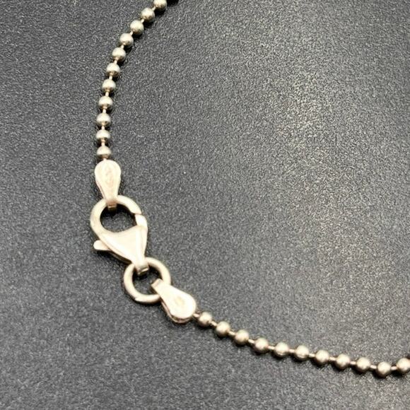 CW Charles Winston Signed Sterling Silver Ladybug Accent Ball Bracelet Sz 7.25” - Picture 9 of 9